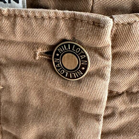 Nili Lotan Tomboy Pants in Caramel - Picture 5 of 9